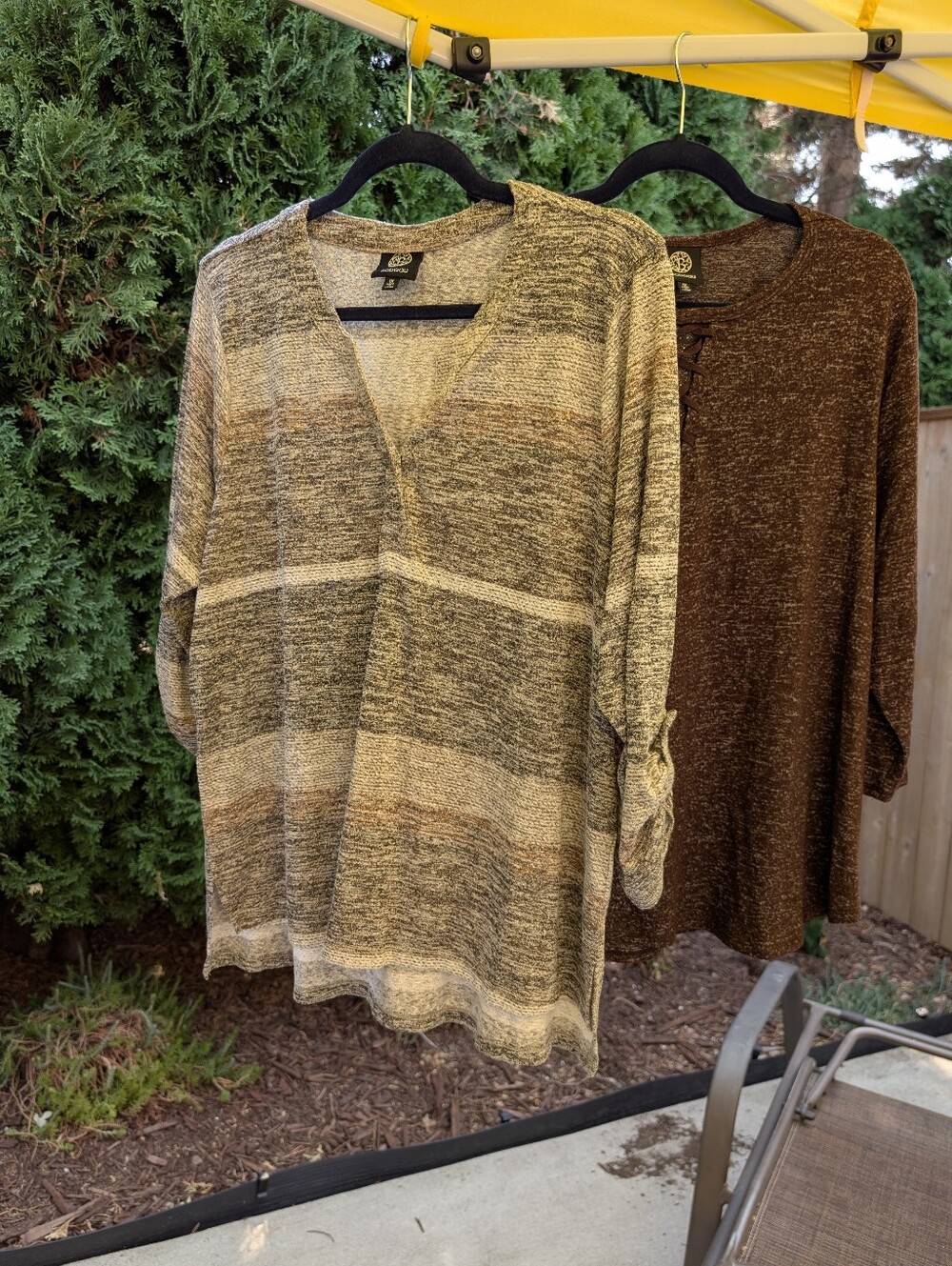Two Bobeau XL Shirts
